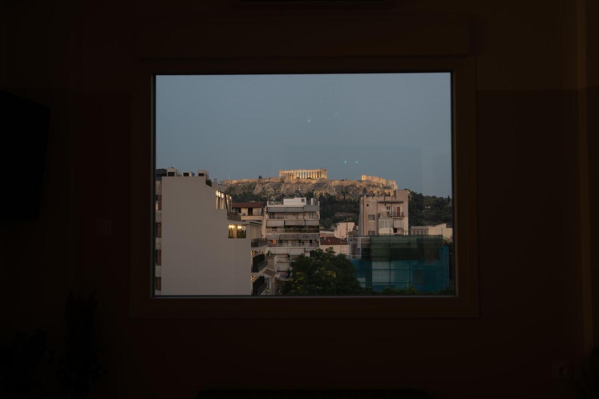雅典Stunning Acropolis View - 500M Metro - At Historical Center公寓 外观 照片